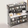 5-Tier Kitchen Storage Cabinet with Spice Rack