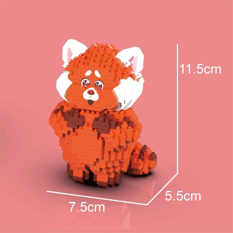 Mini Blocks Building Toy Lovely Animal Panda Plastic Bricks Collection For Kids Christmas Gifts Juguetes Girl Present