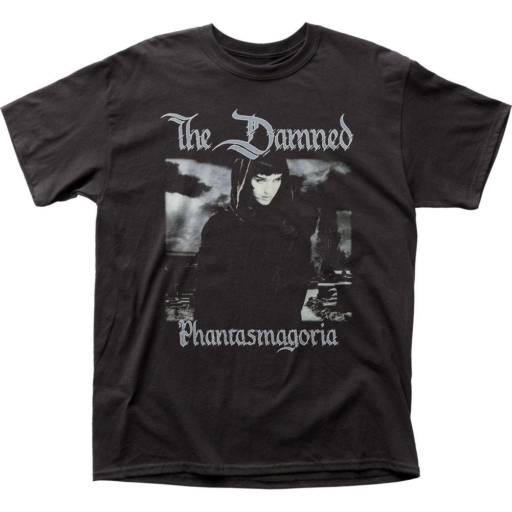 The Damned Phantasmagoria Mens T Shirt Music Classic Concert Rock Band Tee Black XXXXL