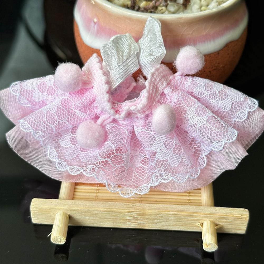 For 13CM Cotton Doll Rompers Cartoon Wallace and Gromit Plush Doll Replacement Outfit Playing House Accessories Mini Clothes