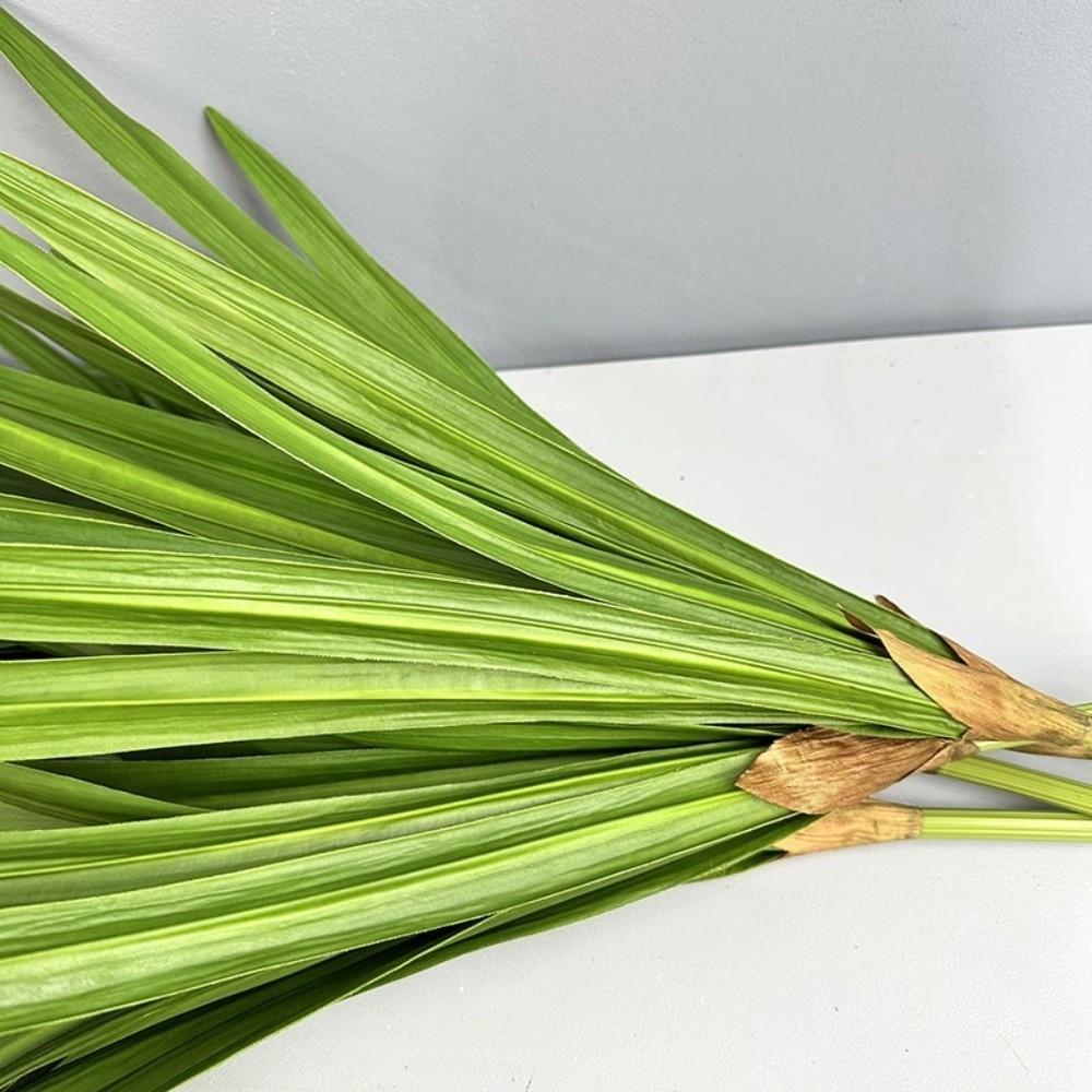 DIY Artificial Sword Orchid Leaves 61cm Fake Spider Plant Realistic Faux Plants  Wedding