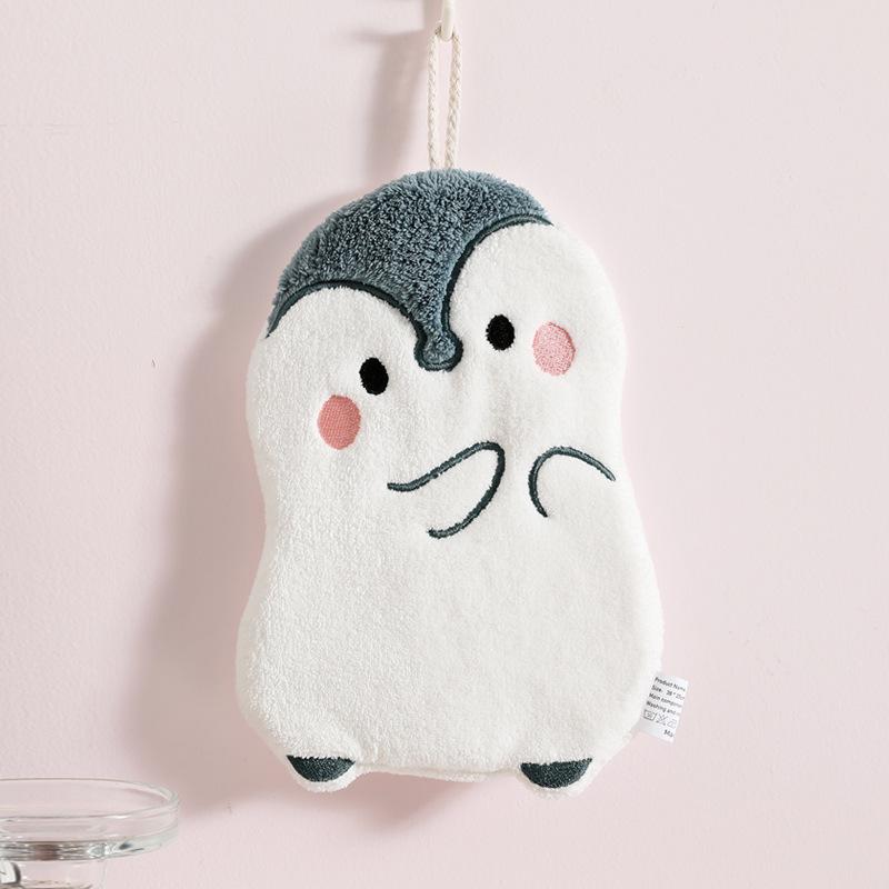 

Полотенце для рук можно повесить, впитывающее воду, быстросохнущее, бытовое, для ванной комнаты, полотенце для рук с рисунком, быстросохнущее, многофункциональное полотенце 1 синий