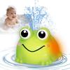 VViN Baby Bath Toys for 1 2 3 Year Old, Sensory Light Up Bath Toys, Frogs Induction Spray Water Toy, Water Play Toys Toddler, Baby Toys for Boys Girl