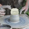 AEE4-Pottery Clay Turntable Accessory Pottery Clay Spinner Tool Set For Potters Artists Clay Throwing Trimming Tool