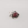 Natural Black Rhodonite Gemstone 925 Sterling Silver Jewelry Elegant Pendant 0.5" CP-43-26