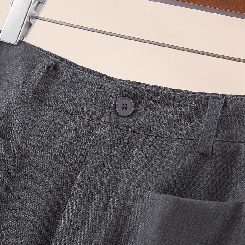 Women's Elastic Waist Draped Wide-Leg Suit Pants