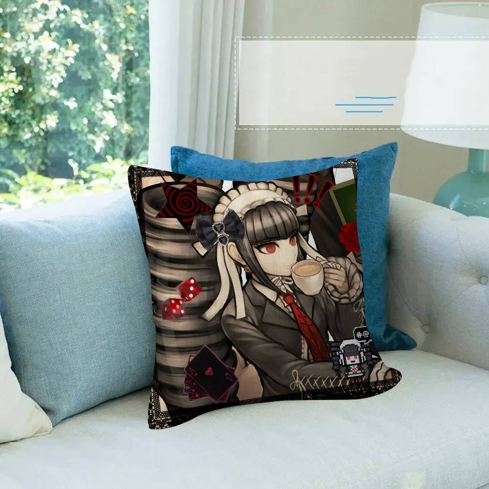 Anime Celestia L-Ludenberg Cushion Cover Car Throw Pillow Case For Sofa Car Christmas Gift 30x30 cm