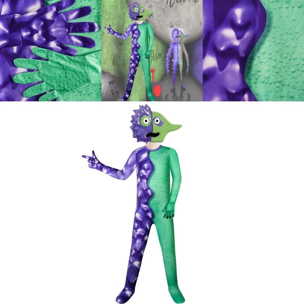 Garten Of Banban Kids' Dance Costume Ld138 Polyester Fiber Purple Costume For Boys And Girls