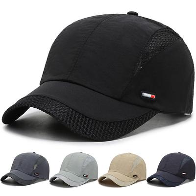 Sommer Baseballkappe Sommerhut Schnelltrocknende Kappe Kappe Atmungsaktive Kappe Damenmütze Verstellbare Kappe Netzmütze Unisex-Kappe Einzigartig