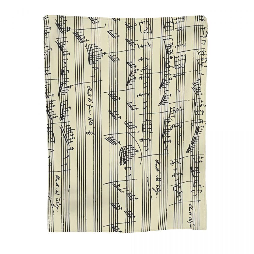 Manuscript Of The Magic Flute By Wolfgang Amadeus Mozart Mozart An Ultra-Soft Micro Fleece Blanket