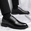 Men's Leather Oxford Shoe High - Quality And Comfortable Lace - Up Business Formal Shoe Comfortable And Anti -Slip Office Shoes