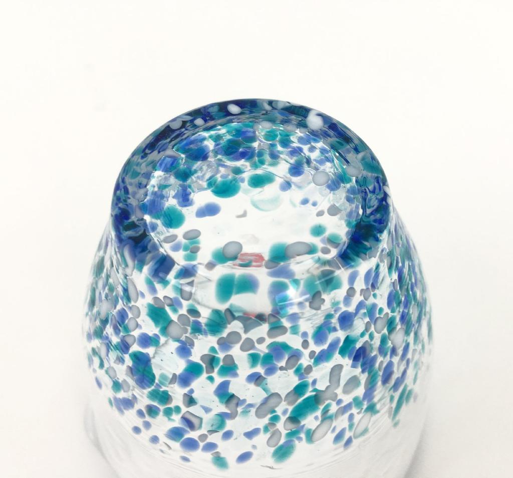 ADERIA Tsugaru Vidro Sake Hydrangea Made In Individually Sake Chilled Sake Sake Sake Chilling Sake Gift for Housewarming Small Retirement Birthday