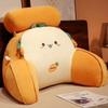 Cartoon Cute Waist Cushion Pillow Pillow Bedhead Soft Bag, Sofa Cushion Dormitory Office Chair Cushion Bed Back Cushion