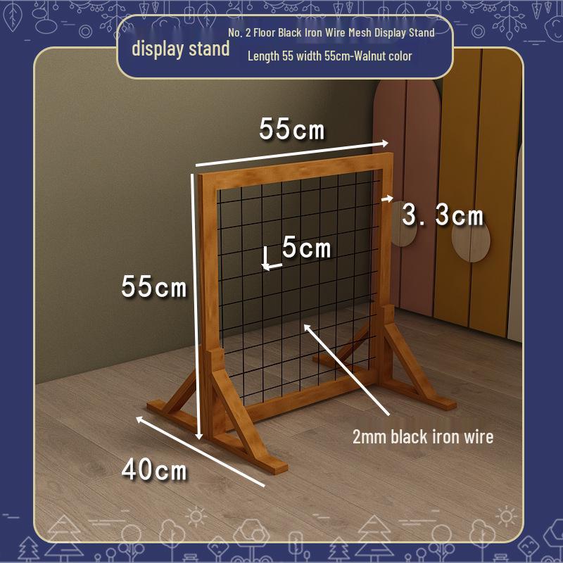 Handmade Display Shelf: Grid Photo Frame & Plant Rack for Kindergarten & Crafts