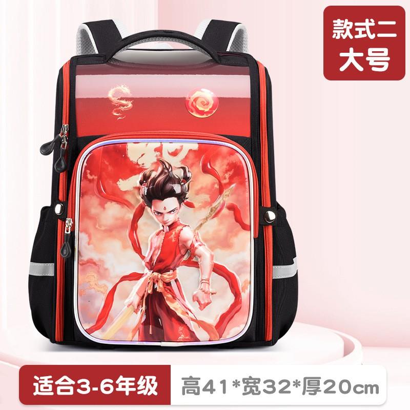 3D Cartoon Kids School Backpack Boys Girls Ages 6-12 Lightweight Ergonomic Design With Breathable Padded Straps Water