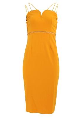 Womens/Ladies Midas Touch Sweetheart Midi Dress