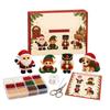 Kit Animale 3D con Perline, Set di Perline Fai da Te di Natale per Progetti Festivi