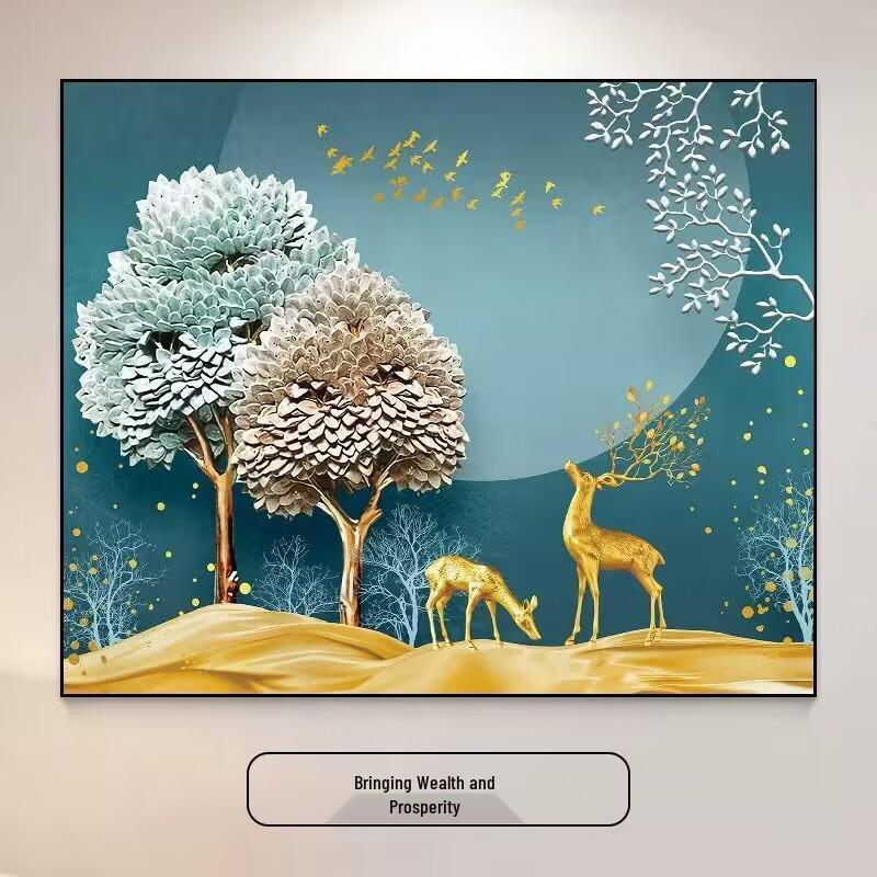 Modern Minimalist Decorative Cover for Electrical Switch & Meter Box - Wall Art for Restaurant