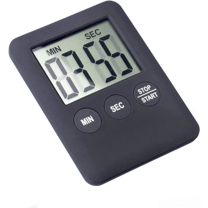 Minuteur Électronique Aimanté - CMP 934078 - Couleurs variées - Modèle aléatoire