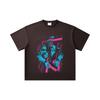 260 GSM Double Yarn 32 Count 100% Cotton Chainsaw Man V11 Katana Man Print Unisex Heavy Cotton T Shirt
