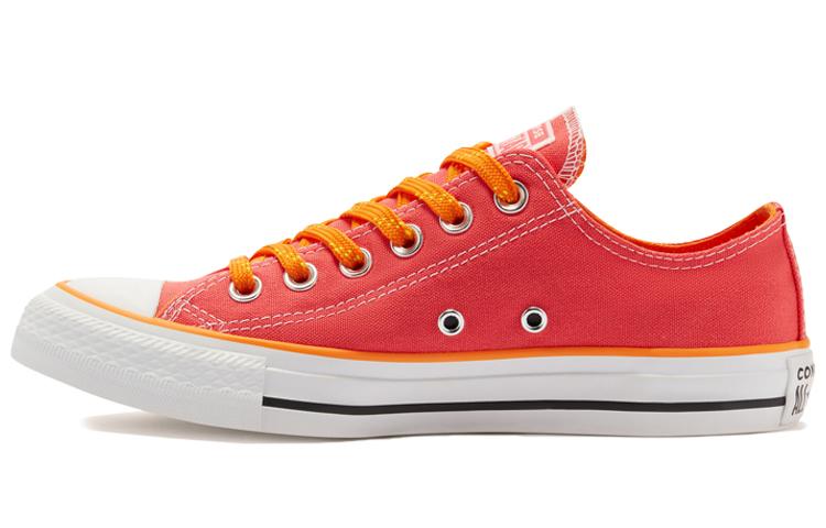 Converse Chuck Taylor All Star Neon Nights Low top Canvas Shoes Women's Orange Pink 564347F