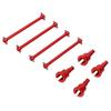 4pcs Metal Dog Bone Differential Joint Cups Set for   A959 A949 A969 A979 1Celsius18 RC Car Parts