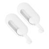 Adhesive Hooks Waterproof Rotatable Foldable Wall Stick Hooks for Kitchen Bedroom Bathroom 2pcs
