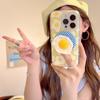 Creative Fried Egg Magnetic Phone Case for iPhone 16 Pro Max - High-Grade Protective Cover