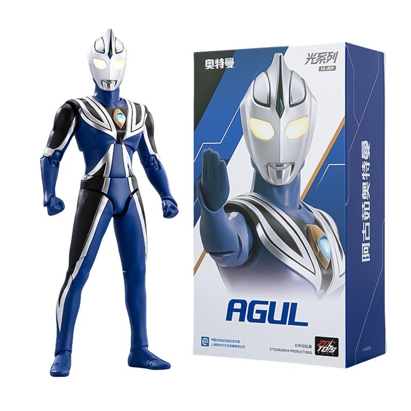 ZD Toys Ultraman Tiga Action Figure Joint Movable Agul Geed Trigger Ace Seven Jack Ultraman Adult Collection Figure Gift