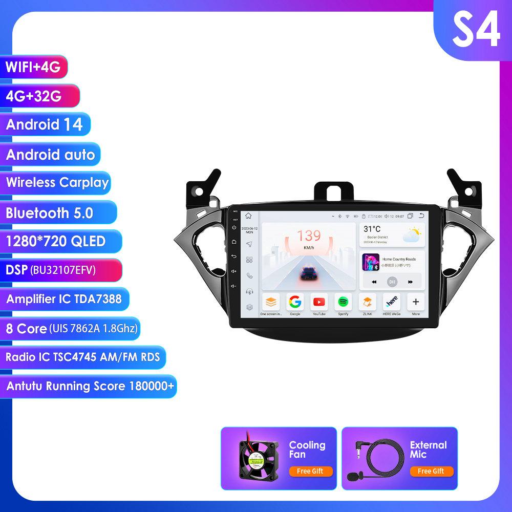 Hizpo 7862 Android Car Radio Multimedia Player for Opel Adam 2013 -2016 for Corsa E 2015 -2019 Audio Stereo CarPlay Auto Touch Scree