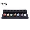 Artistic Desktop Decoration Set 7Pcs Hand Carved Natural Stone Apple Pumpkin Figurine Set, Mini Gemstone Ornaments Soft Color Crafts with Gift