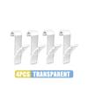 4pcs Hanger for Heated Towel Radiator Rail Bath Hook Holder Clothes Hanger Bathroom Drying Towel Scarf Rack Coat Holders