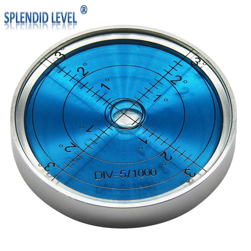 High-Precision Portable Magnetic Level: 9P1E Metal Magnetic Disc with Horizontal Bubble, 15 Min Sensitivity.