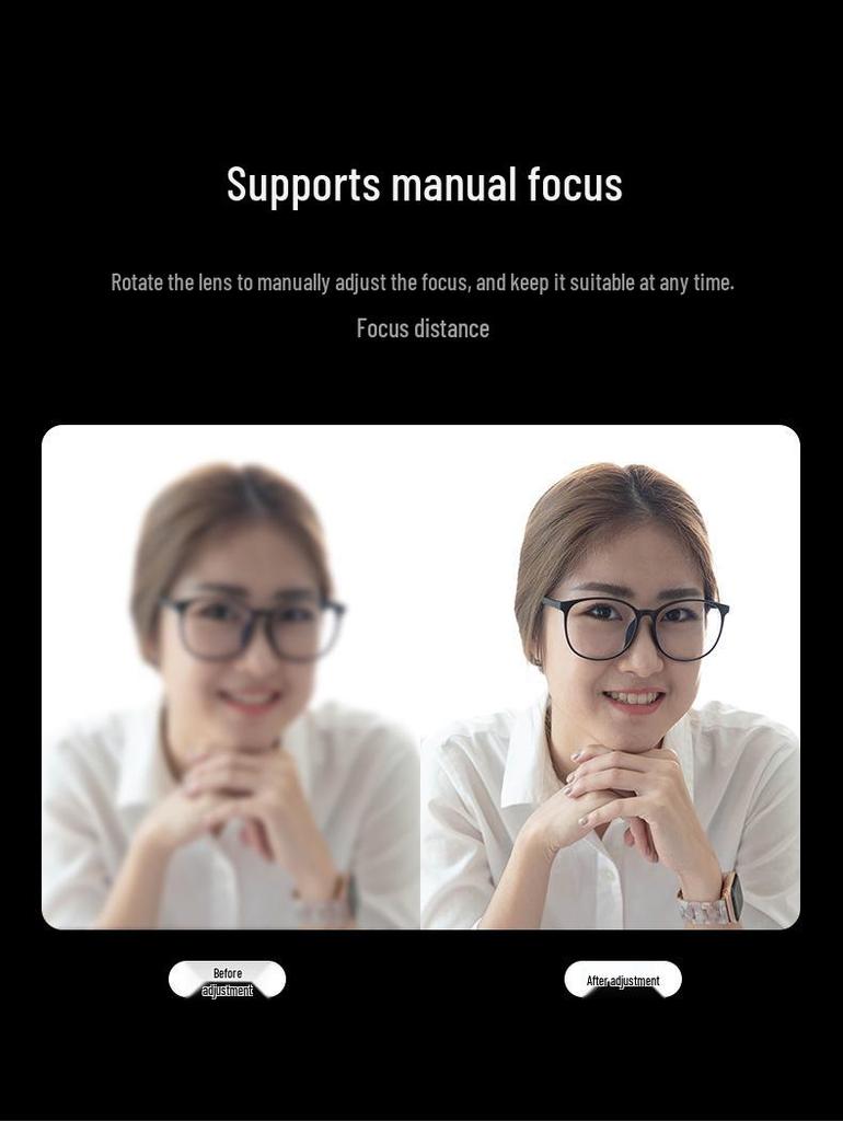 Aoni C17 1080P HD Webcam with USB, Wide-Angle, and Built-in Mic