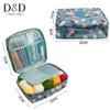 DIY Handgefertigtes Wollstrickwerkzeug Doppelseitiger Häkelnadel-Materialpackung Häkelzubehör-Set
