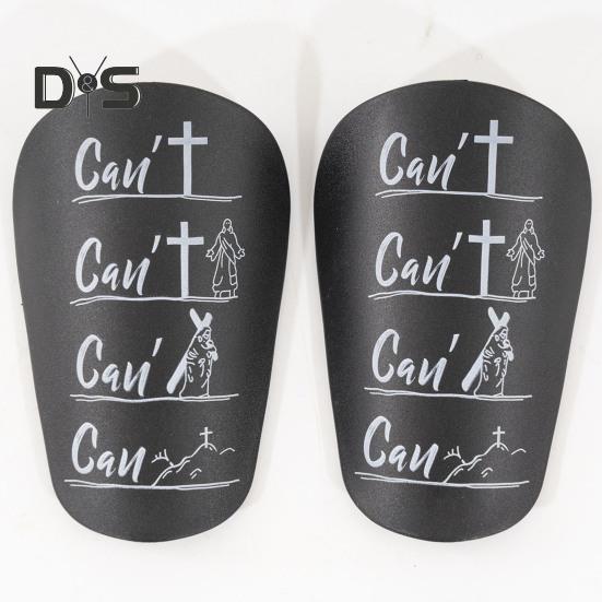 1 Pair Youth Football Shin Guards Shock Absorption Mini Shin Pads Leg Protector for Boys Girls Thickened Soccer Training Aid Outdoor Sports Gear