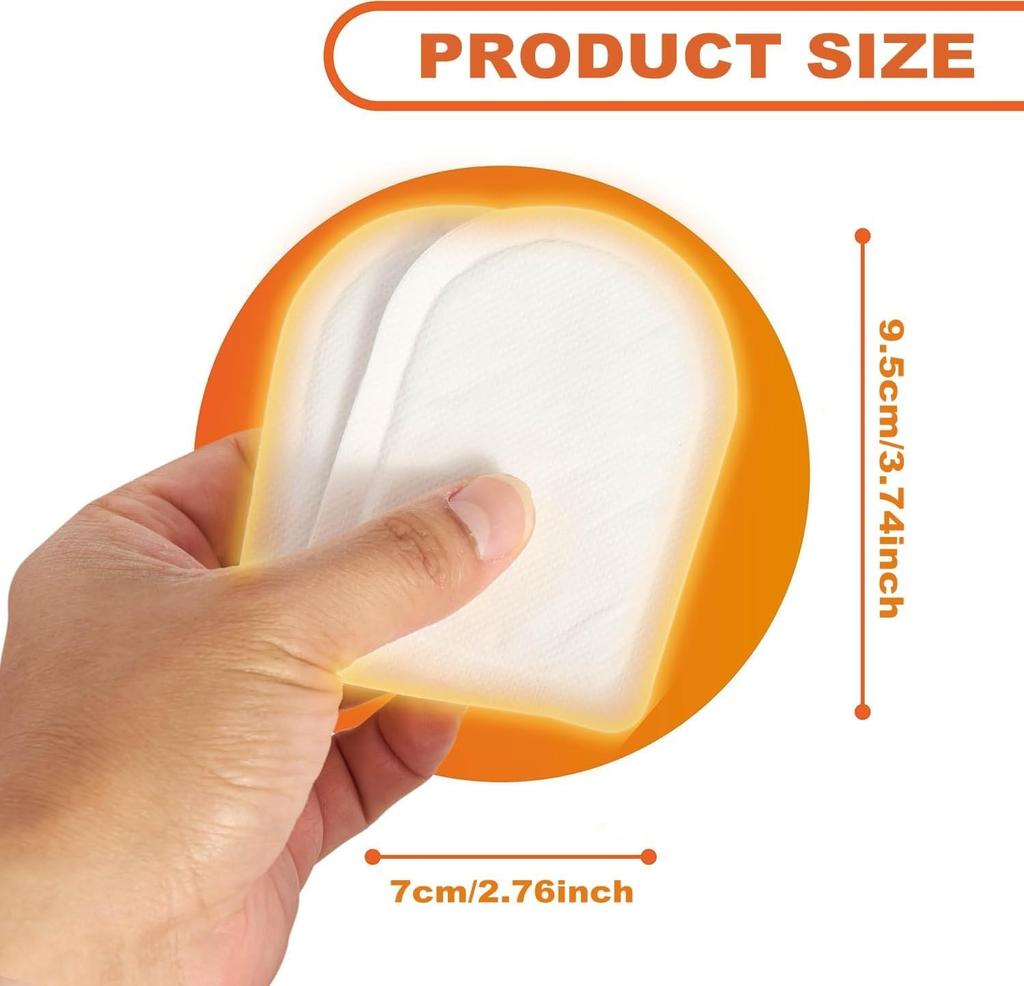 Nyamah Sales Toe & Foot Warmers, Body Heat Patches & Insole Warmer 6 Pcs Adhesive Safe Heating Pads for Winter, Steadfast Toastitoes Reusable The
