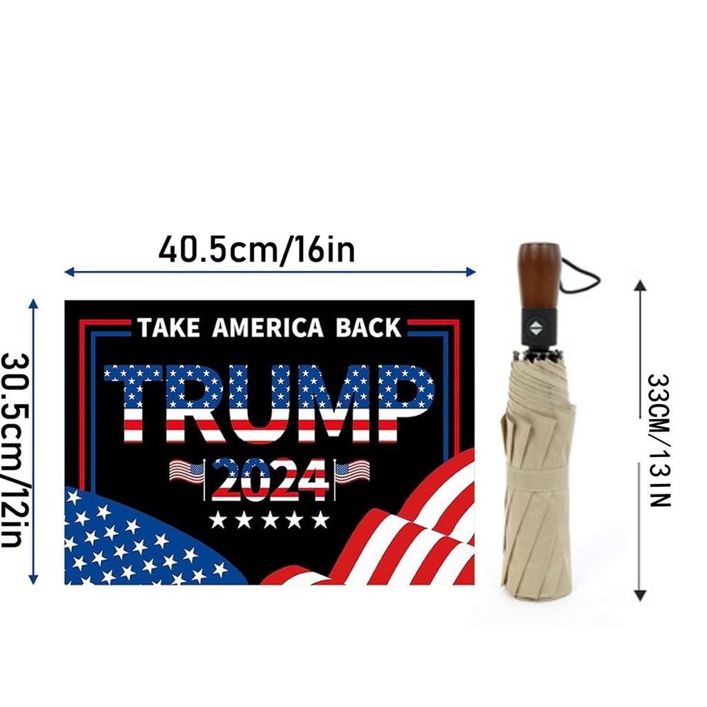 2024 Gartenschild mit H, Pflöcken, Doppelseitig 18x12 Zoll, Plakat Gewählt für Schilder Auslösende Schilder Dekoration Außenhof, 2 Stück,