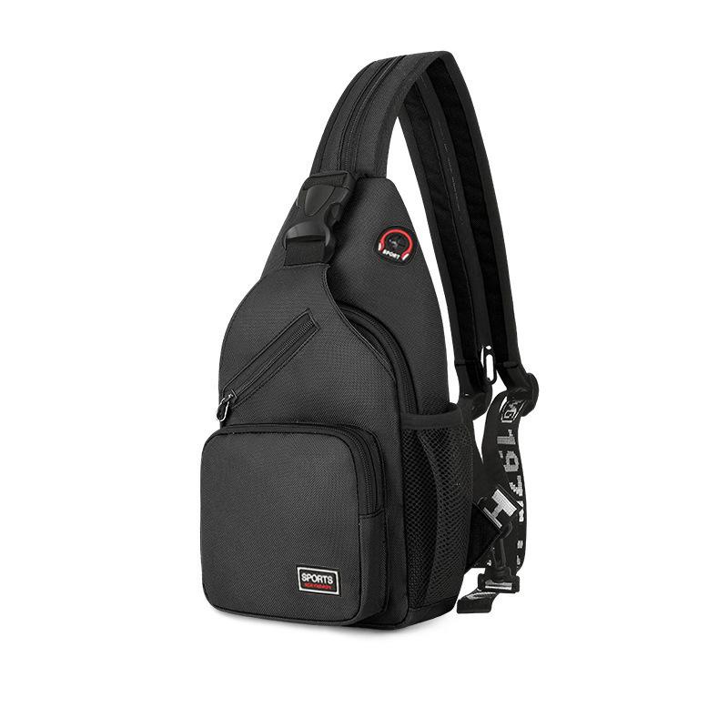 Menn og Kvinner Universell Multifunksjonell Enkel Skulder Crossbody Veske Mote Enkel Brystveske