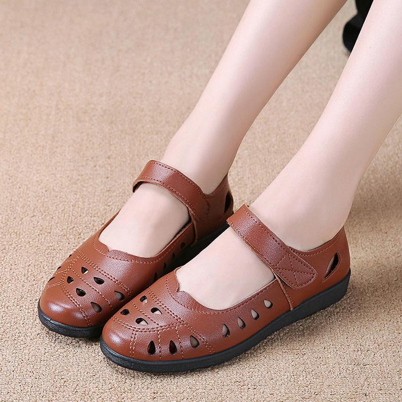 

Новая женская повседневная обувь с полой мягкой подошвой, летние удобные женские сандалии на плоской подошве 41 жёлтый