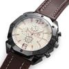 Simple Casual Men'S Watch Creative Personality Belt Quartz Watch Men'S Fashion Large Dial Watch