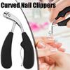 Curved Nail Clippers Professional Nail Tools Pedicure Tools Wide Nail Clippers Thick Toenail Cutter Manicure Scissors Tools