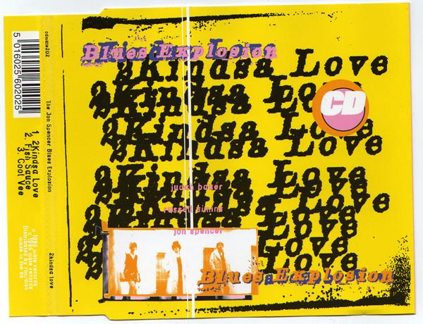

CD JON SPENCER BLUES EXPLOSION - 2Kindsa Love CDMUTE202 Mute 1996 UK Rock Used