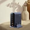 6-Port Desktop Charger Head 4xUSB C & 2xUSB A Port Travel Charging Adapter Base for Phones Laptops Quick Charging