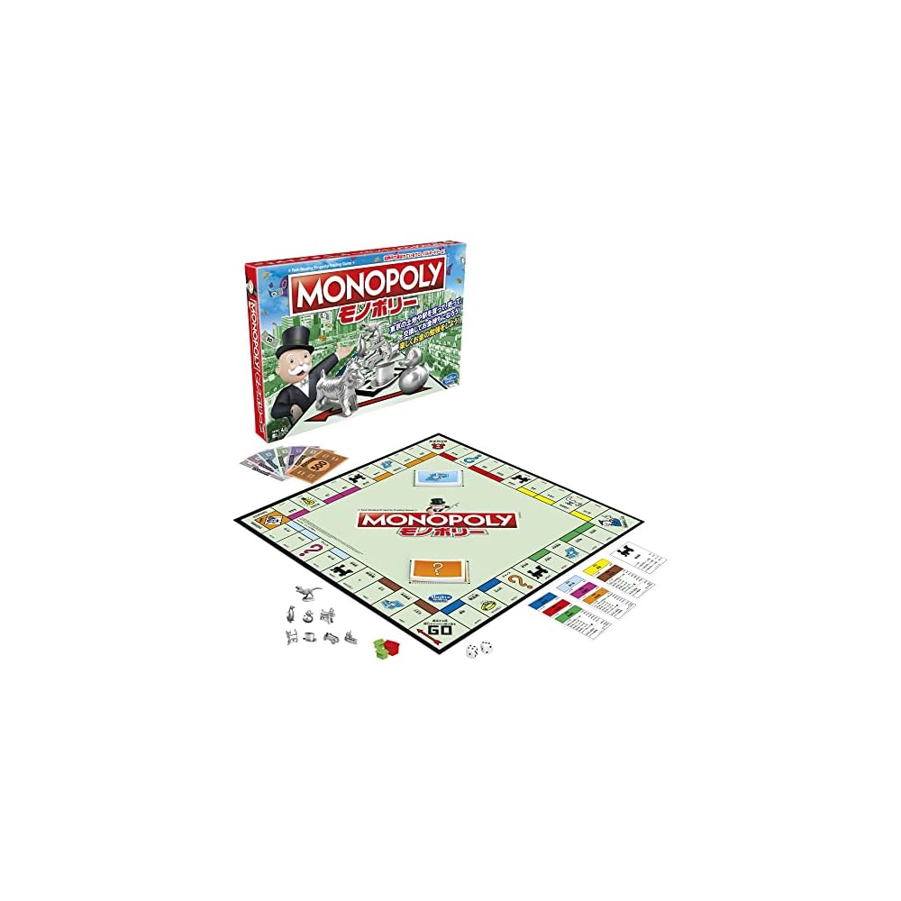 

Hasbro Monopoly Classic Tokyo Edition Board Game Family Educational Game for Kids Ages 8+ 2-6 Players