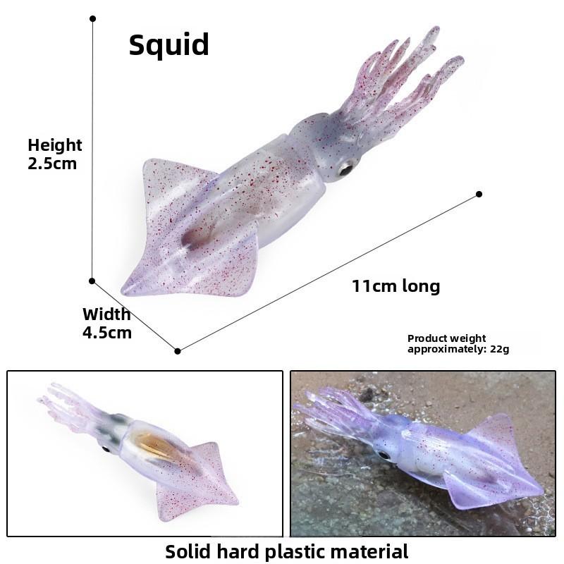 Tropical Fish Tank Decor Plastic Model Marine Animal Toy For Aquarium Enthusiasts