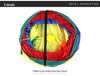 Foldable Rainbow Cat Tunnel: Interactive Cross-Border Play Tube for Cats