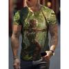 Buntes Mode-Muster T-Shirt für Männer Schöne Jungen Mädchen 3D-bedruckte T-Shirts Sommer Kurzarm Rundhals Oberteile Lockere T-Shirts
