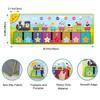 100x38cm Kid Animal Music Piano Mat Toddlers Floor Keyboard Dance Mat 13 Key Kid Musical Toys Educational Toys for Kid Gifts