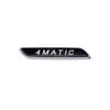 2Pcs 3D ABS 4Matic 4 Matic+ Letter Word Emblem 4Matic Car Fender Logo Stickers Rear Trunk Tailgate Decals Badge Car Accessories